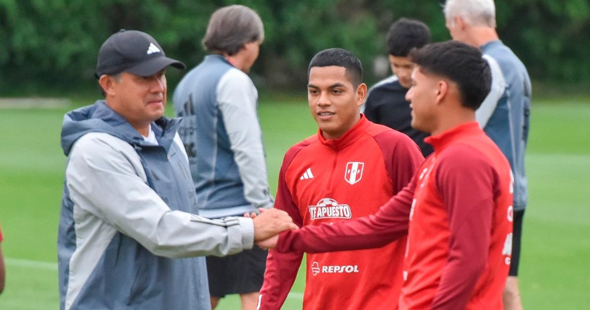 SELECCIÓN PERUANA TRABAJA EN LA VIDENA