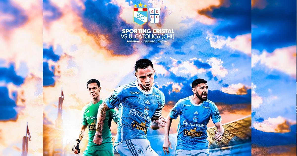 TARDE CELESTE: CRISTAL ENFRENTARÁ A CATÓLICA DE CHILE