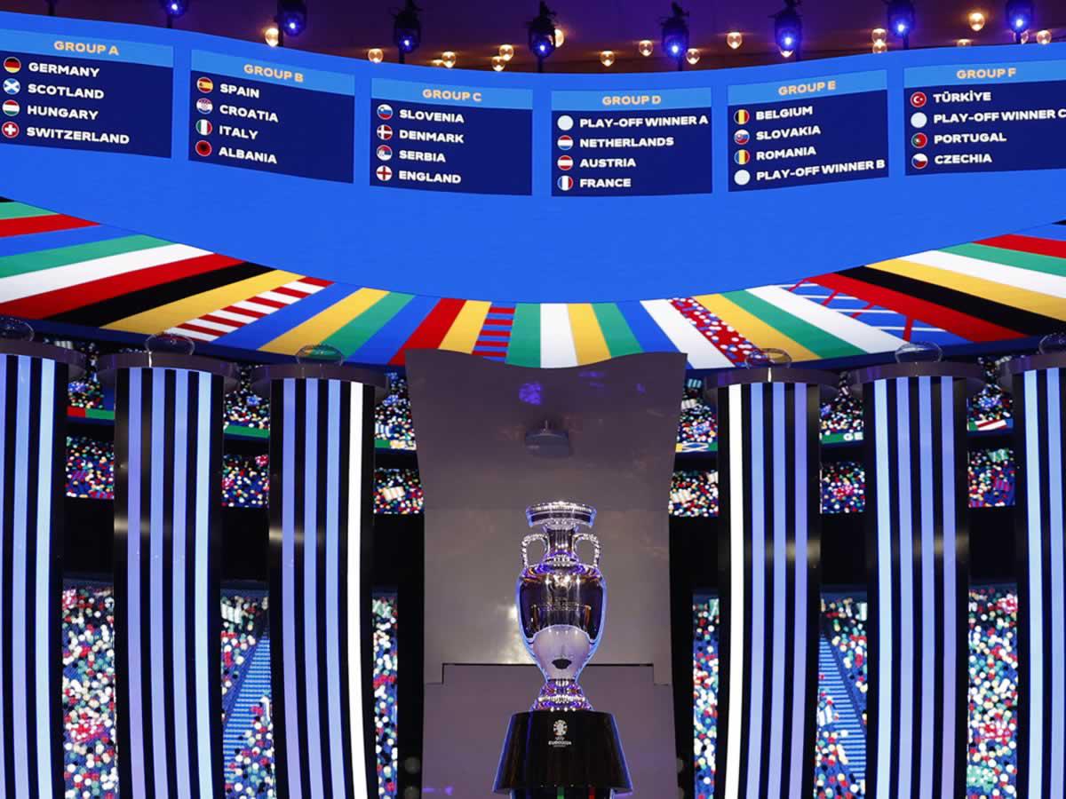 ¡SE VIENEN PARTIDAZOS! ASÍ QUEDARON LOS GRUPOS DE LA EUROCOPA 2024