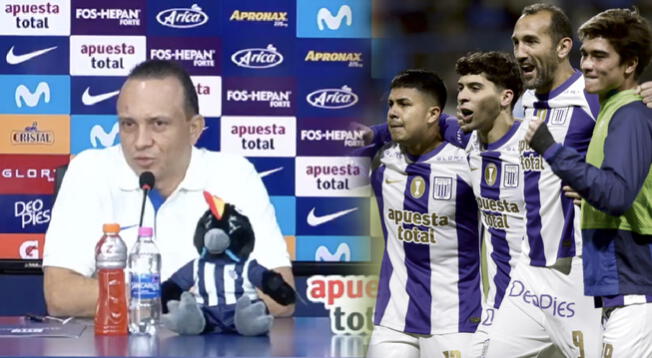 ALEJANDRO RESTREPO Y SU EQUIPO DE TRABAJO EN ALIANZA LIMA