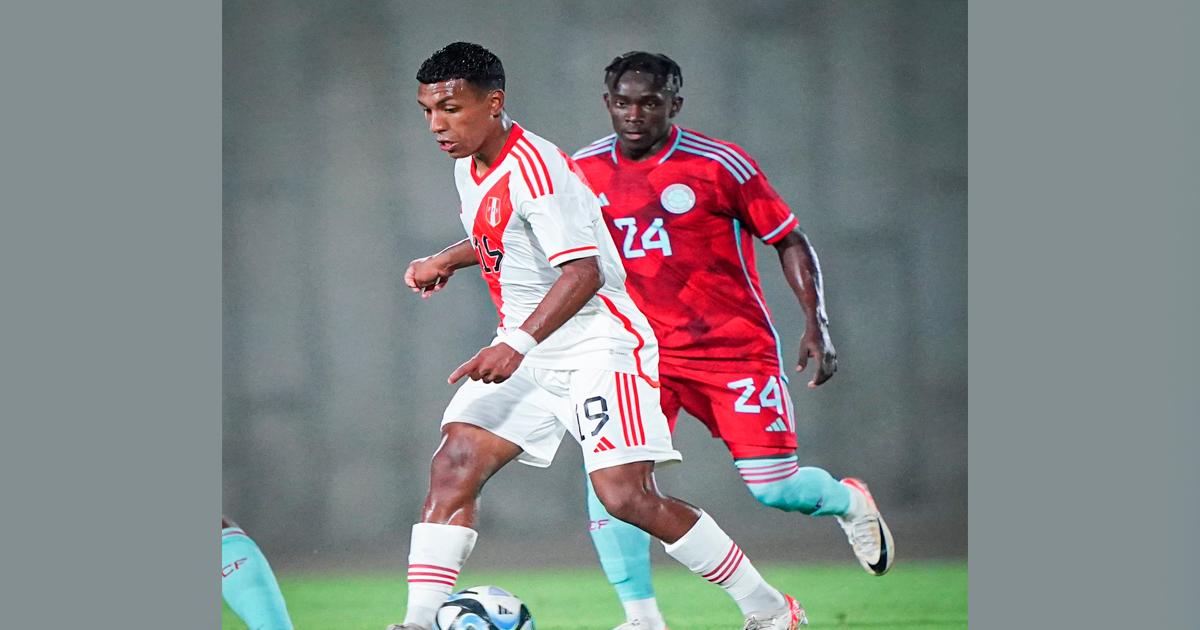 SELECCIÓN PERUANA SUB 23 CAYÓ 3-1 ANTE COLOMBIA EN AMISTOSO