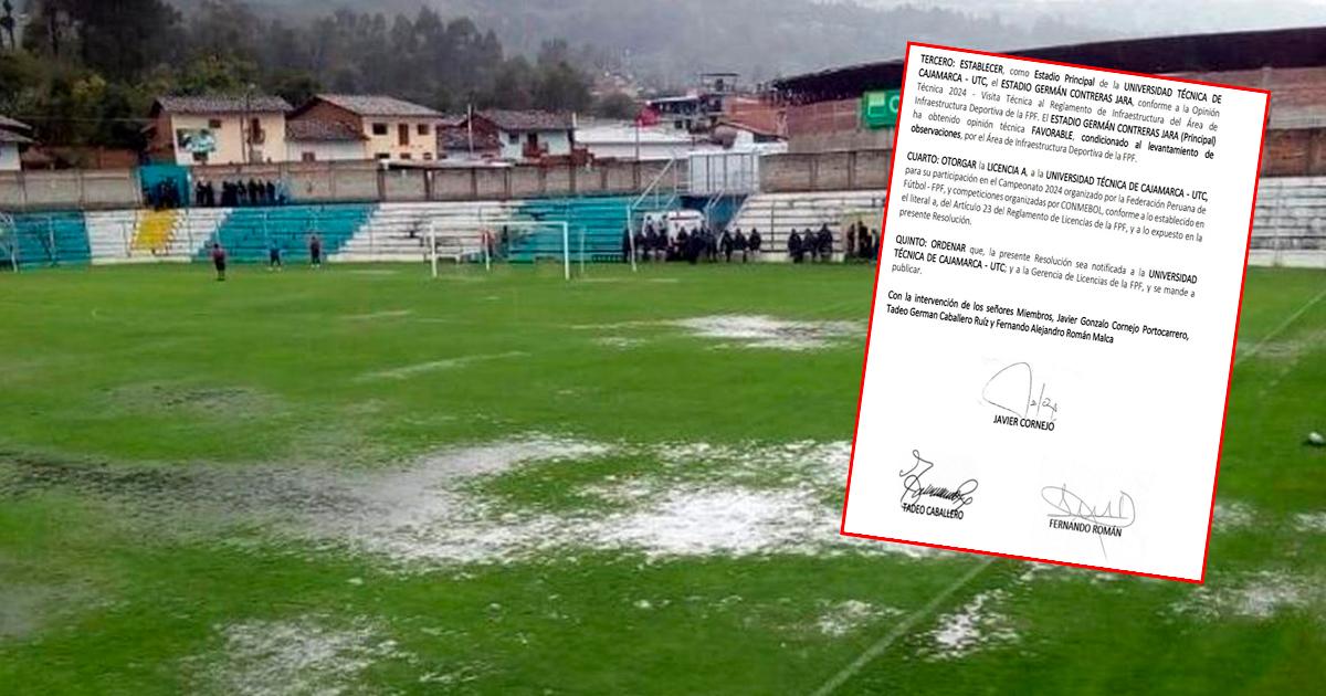 UTC SERÁ LOCAL EN ESTADIO DE CAJABAMBA EN EL 2024