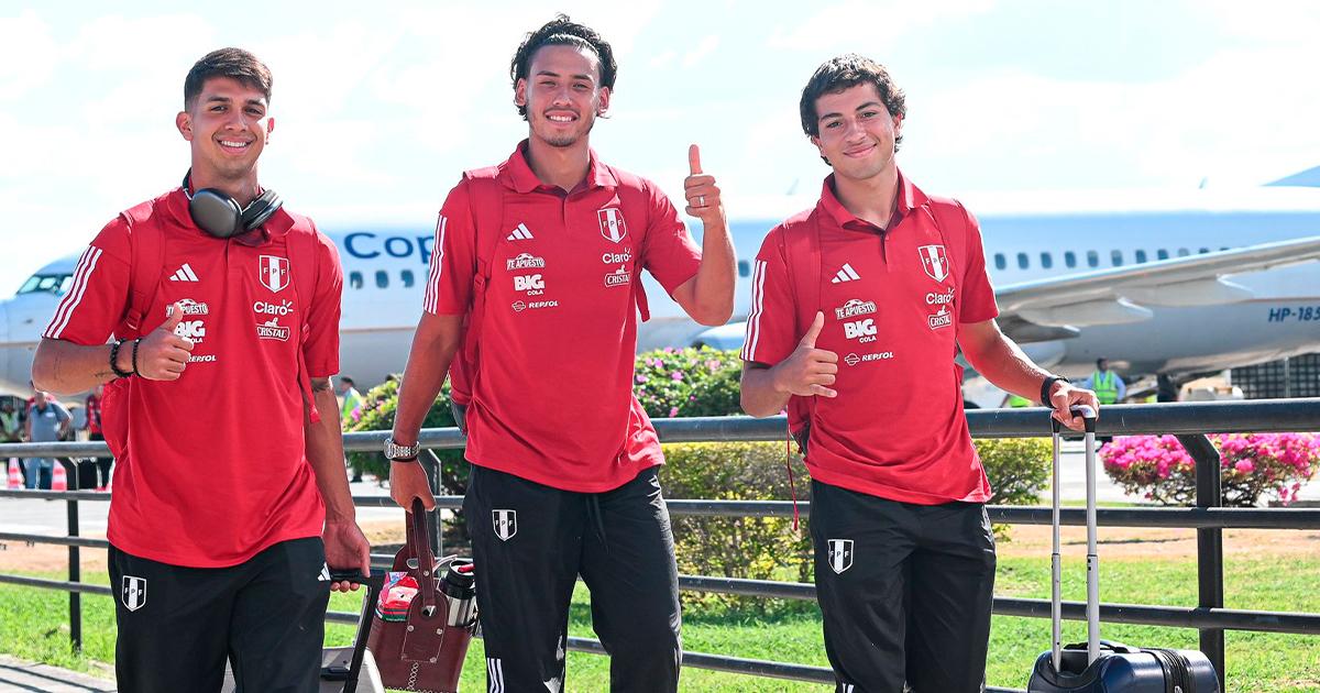 Selección peruana Sub 23 ya está en Venezuela para jugar el Preolímpico