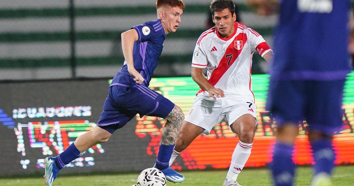 No se pudo: Perú cayó 2-0 ante Argentina