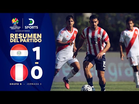 Perú perdió 1-0 ante Paraguay por la tercera fecha del Preolímpico 2024