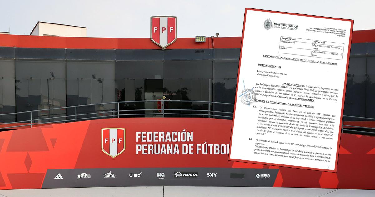 MINISTERIO PÚBLICO CITA A DECLARAR A 14 CLUBES POR DINERO OTORGADO DE FPF