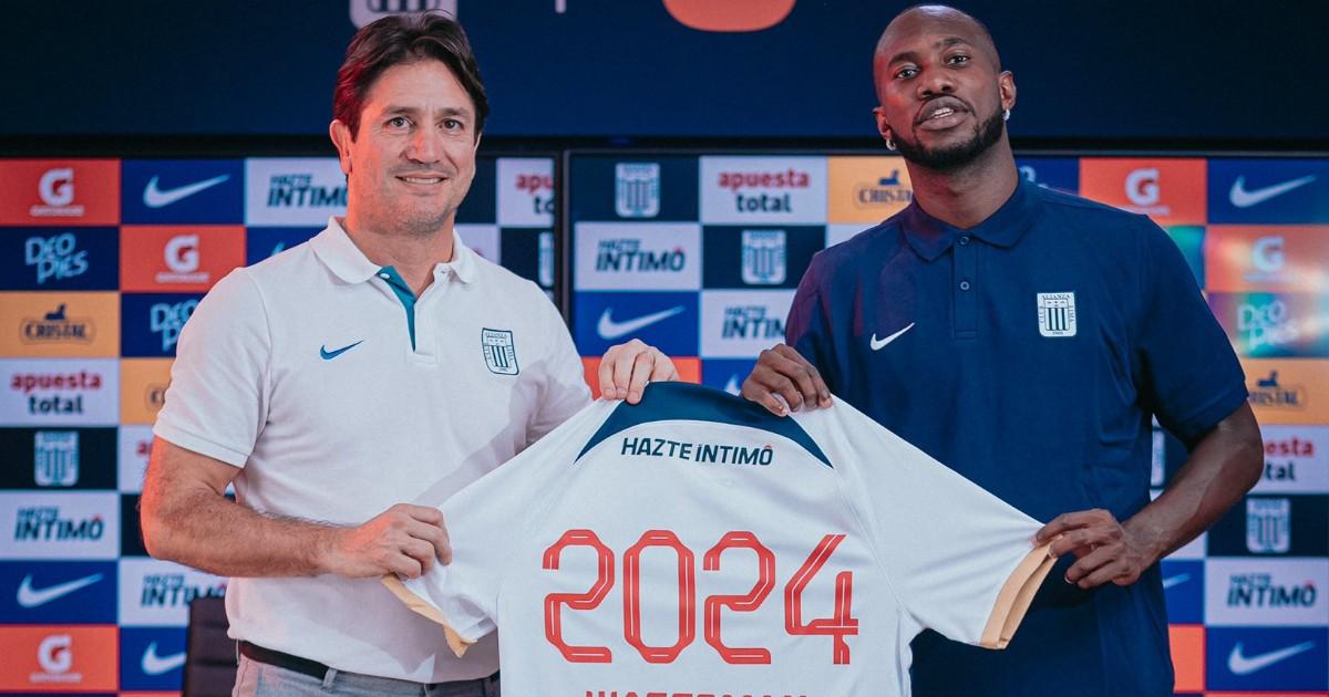 ALIANZA LIMA HIZO OFICIAL LA CONTRATACIÓN DE CECILIO WATERMAN
