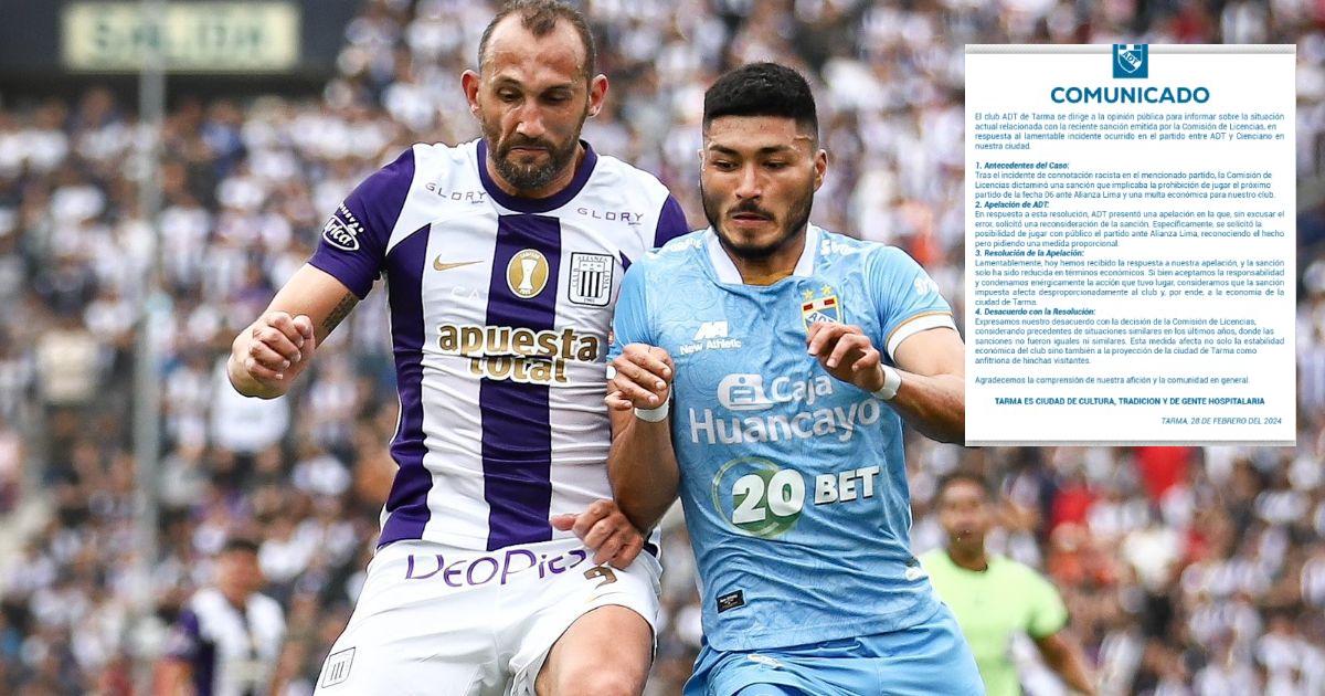 ADT vs. Alianza Lima se jugará a puertas cerradas