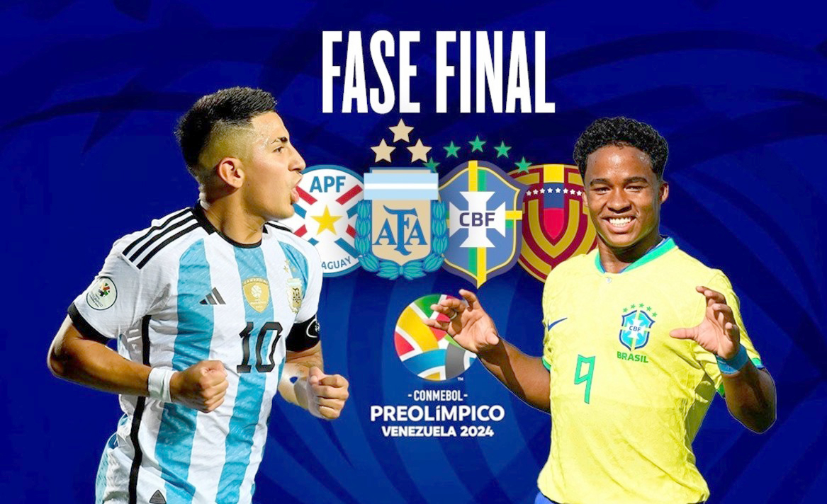 Por la Clasificación : Argentina vs. Brasil, por el Preolímpico Sub 23
