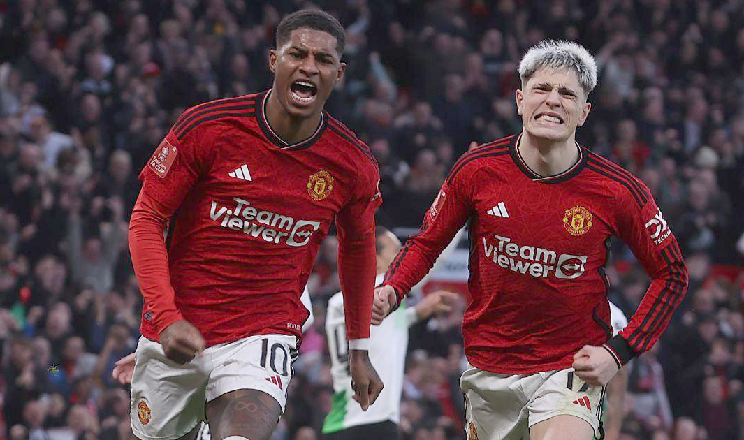 Manchester United venció por 4-3 al Liverpool y lo eliminó en la Copa FA