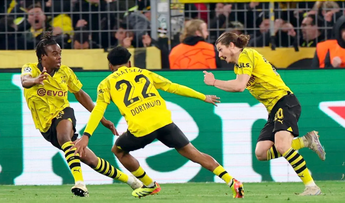 Dortmund eliminó al Atlético de Madrid de la Champions League