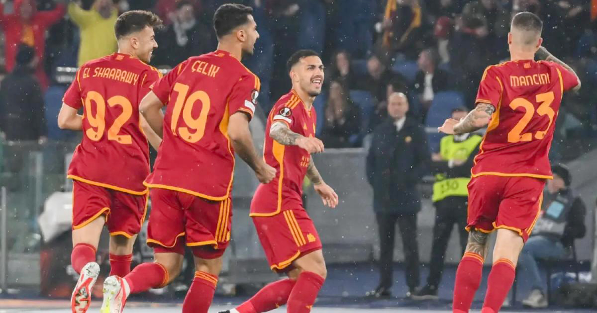 AS Roma clasificó a ‘semis’ de la Europa League tras vencer a AS Milán