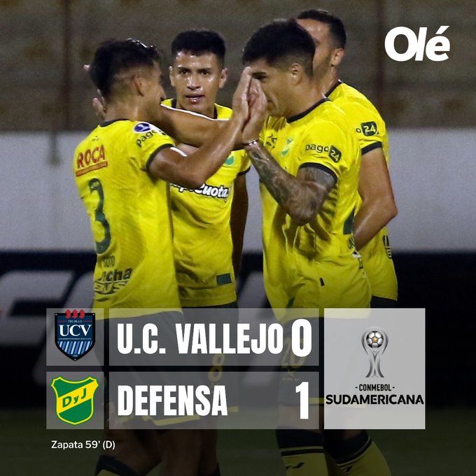Defensa y Justicia venció por la mínima a Vallejo en Trujillo