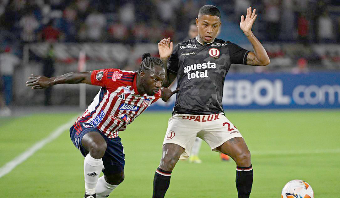 Universitario empató con Junior en Barranquilla por la Libertadores