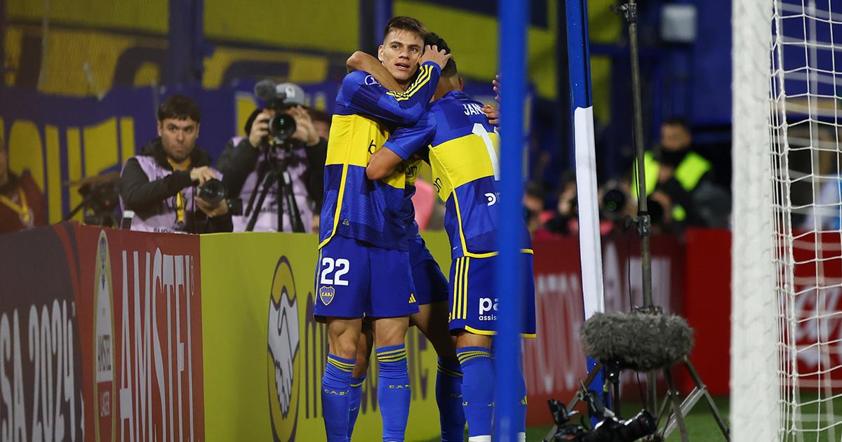 Boca Juniors goleó a Nacional Potosí y avanzó en la Sudamericana
