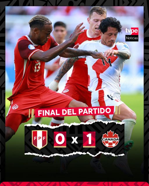 PERU PERDDIO FRENTE A CANADA  Y PELIGRA CLASIFICACION