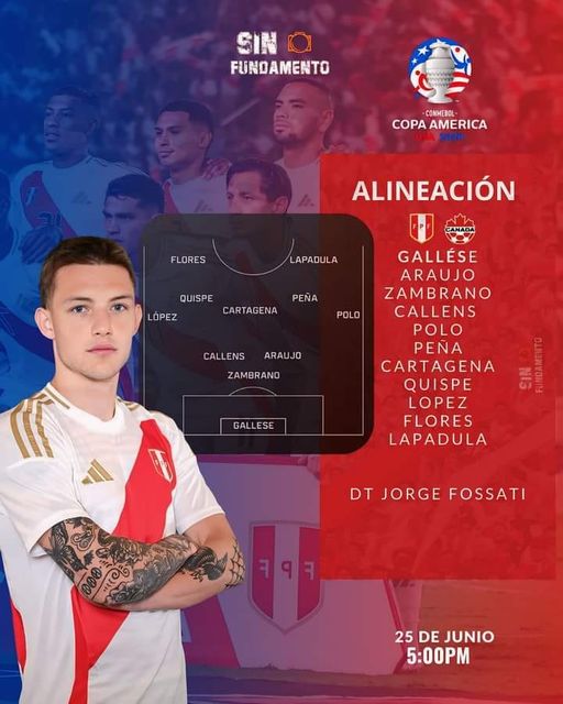 POSIBLE ALINEACION DE LA BICOLOR FRENTE A CANADA