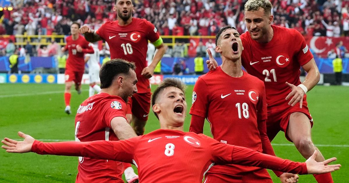 ¡Partidazo! Turquía derrotó por 3-1 a Georgia en el debut del grupo F de la Euro