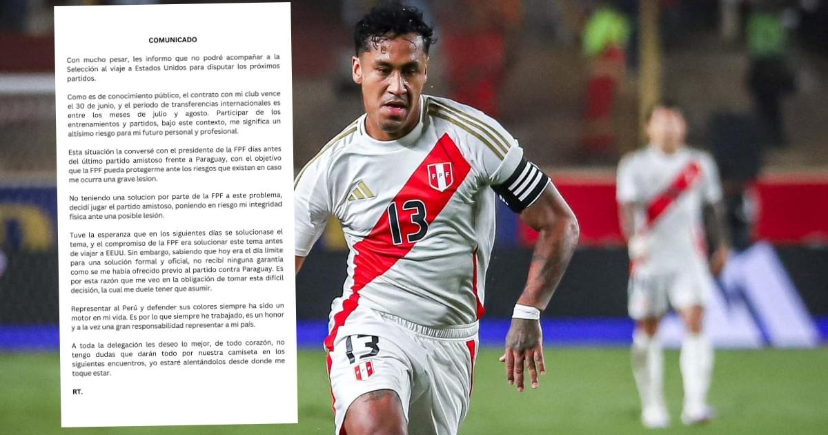 Tapia: “Participar de los entrenamientos y partidos me significa un altísimo riesgo”