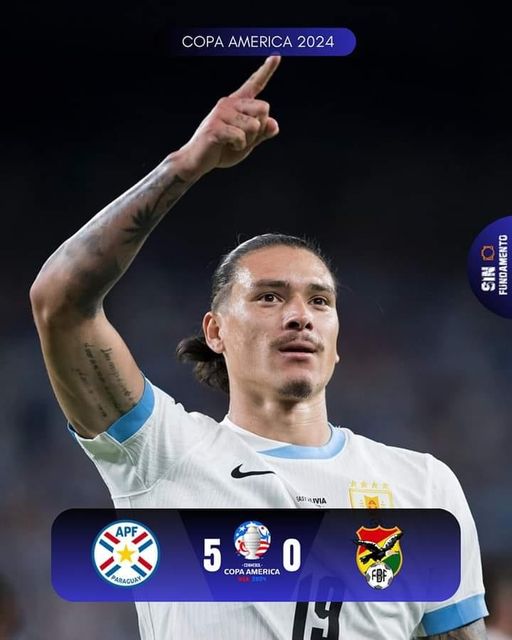 URUGUAY GOLEO A BOLIVIA 5 – 0 Y ESTA CLASIFICADO
