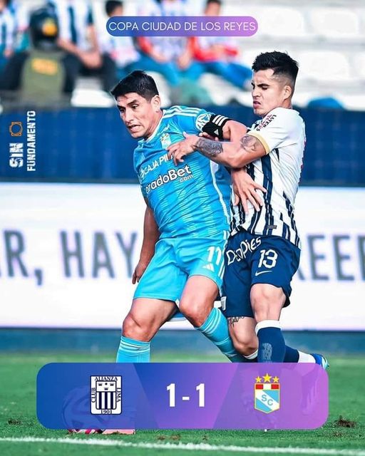 ALIANZA LIMA EMPATO CON CRISTAL POR LA COPA CIUDAD DE LOS REYES
