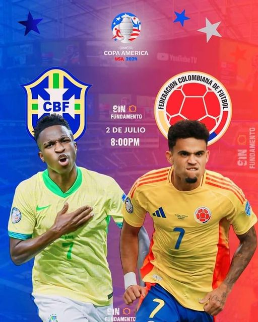 BRASIL SE ENFRENTA HOY FRENTE A SU SIMILAR DE COLOMBIA