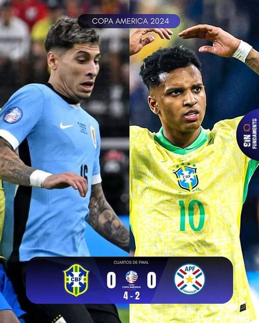 LA SELECCION URUGUAYA SE IMPUSO POR PENALES A BRASILES FUERTE CANDIDATO A LLEVARSE LA COPA AMERICA 2024