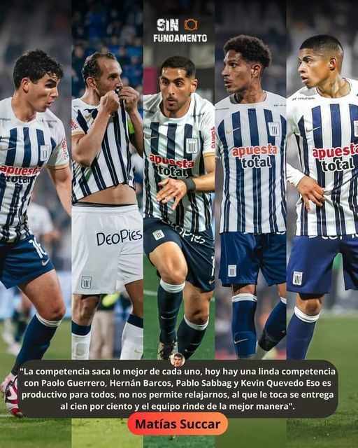 MATIAS SUCCAR DECLARO SOBRE LOS BUENOS DELANTEROS DEL PLANTEL ALIANCISTA