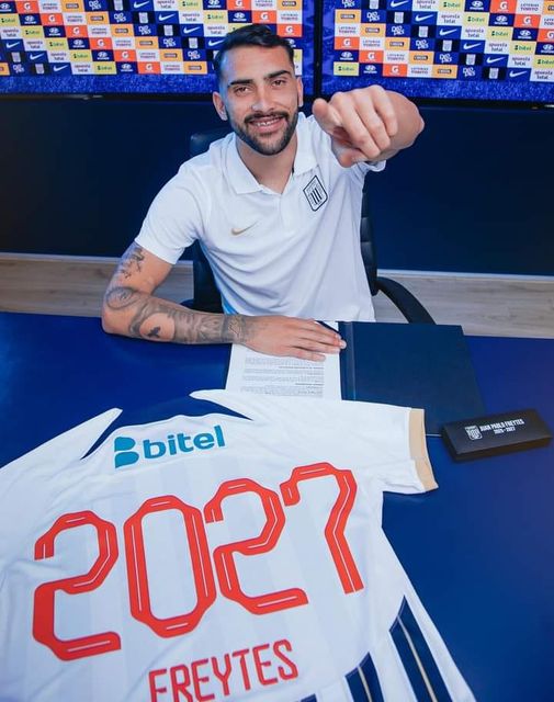 JUAN PABLO FREYTES RENOVO CON ALIANZA LIMA HASTA EL 2027
