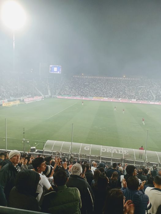 MATUTE FUE UNA FIESTA ESTUVO LLENO EL ESTADIO BLANQUIAZUL