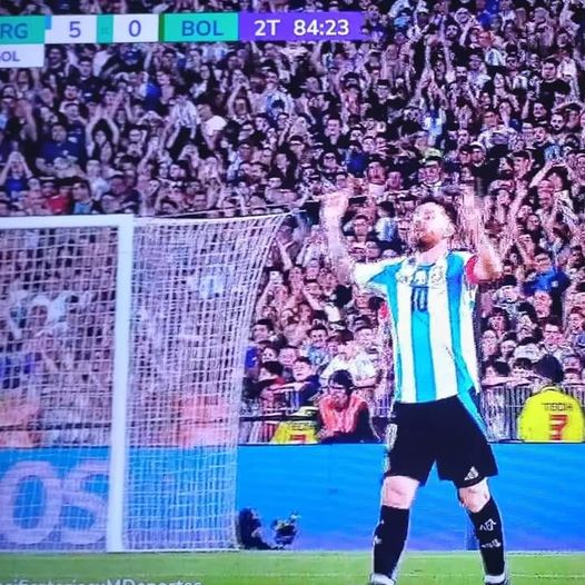 ARGENTINA GOLEO A BOLIVIA Y LO VOLVIO A SU REALIDAD