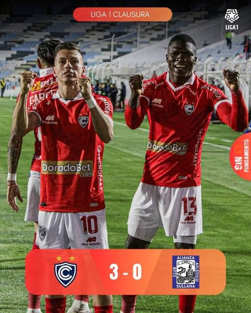 CIENCIANO GOLEO A ALIANZA ATLETICO DE SULLANA Y CLASIFICO A LA COPA SUDAMERICANA