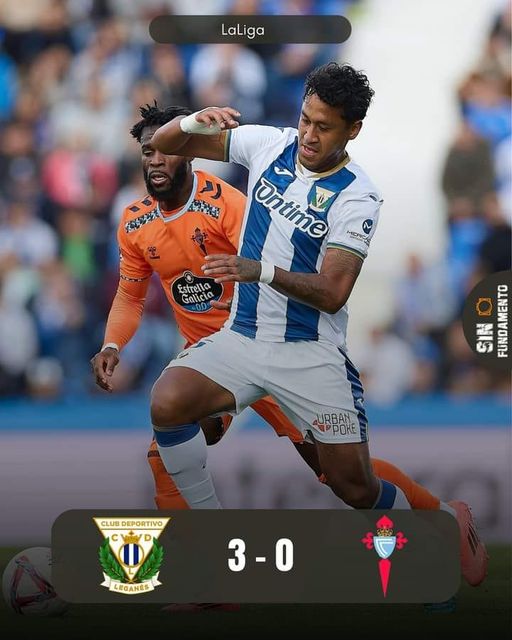 EL LEGANES DE RENATO TAPIA LE GANO AL CELTA