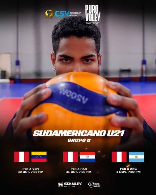 COMIENZA EL SUDAMERICANO U21 MASCULINO ESTE MIERCOLES 30 DE OCTUBRE