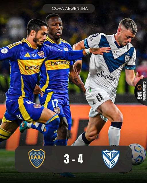 EXPULSARÓN A ADVINCULA Y BOCA PERDIO 4 – 3 FRENTE A VELEZ