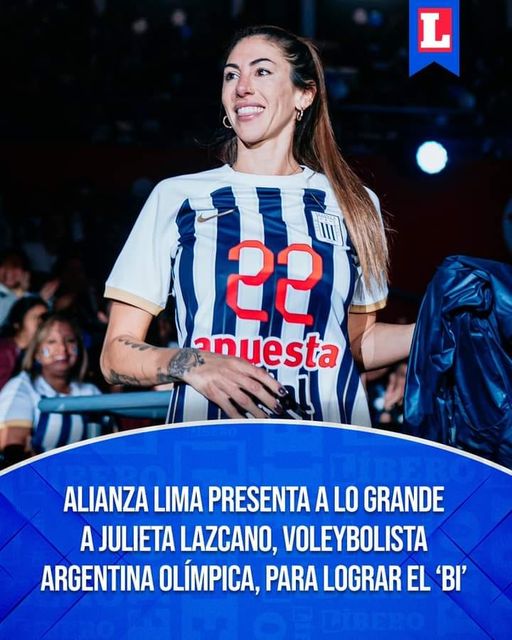 JULIETA LAZCANO EL GRAN JALE DE ALIANZA LIMA VOLEY