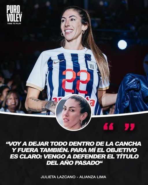 JULIETA LAZCANO EL REFUERZO OLIMPICO ARGENTINO DE LAS CAMPEONAS ACTUALES BLANQUIAZULES
