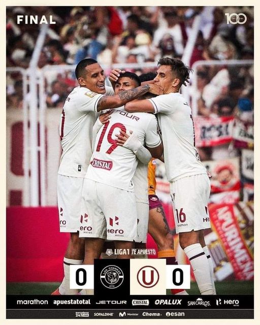 LA U EMPATO EN ANDAHUAYLAS FRENTE A LOS CHANKAS Y ES CAMPEÓN DEL CLAUSURA