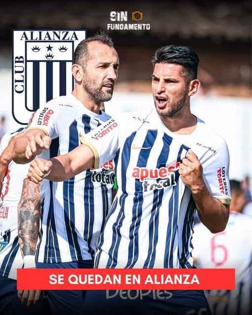 HERNAN BARCOS Y CARLOS ZAMBRANO SE QUEDAN EN ALIANZA LIMA