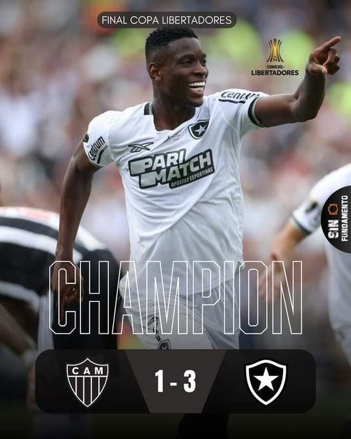 BOTAFOGO CAMPEÓN DE LA COPA LIBERTADORES